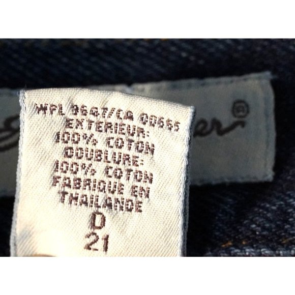 Eddie Bauer Flannel Lined Jeans, High Waisted, High Rise, Tagged Size 12 Petite, - Picture 10 of 10